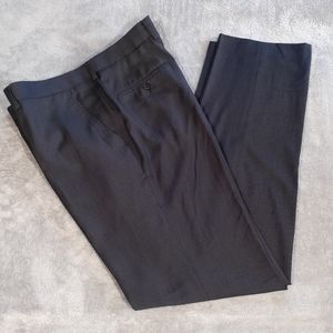 J.Ferrar Slim Fit Black Dress Pants Size 34x32